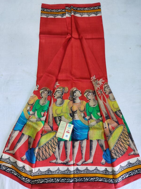 Printed Murshidabad Silk